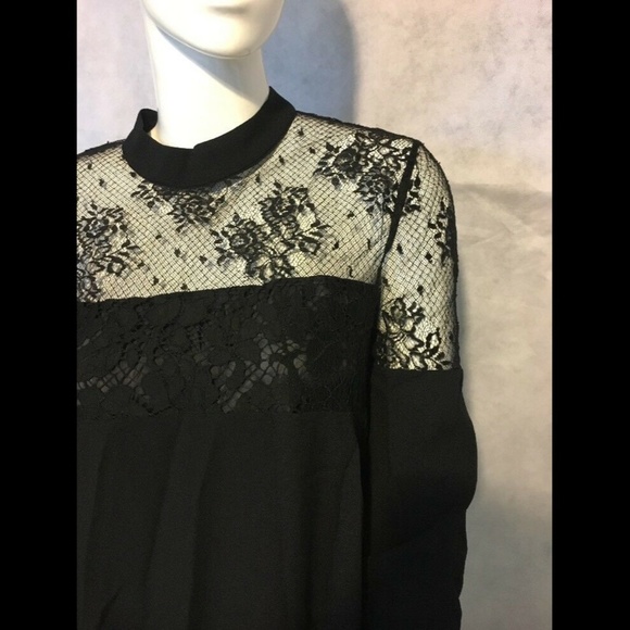 NEW! $2,340 Prada‎ Milano [SZ 44 ] Black Lace Dress P32Z6 S161 1JYB - Picture 3 of 12